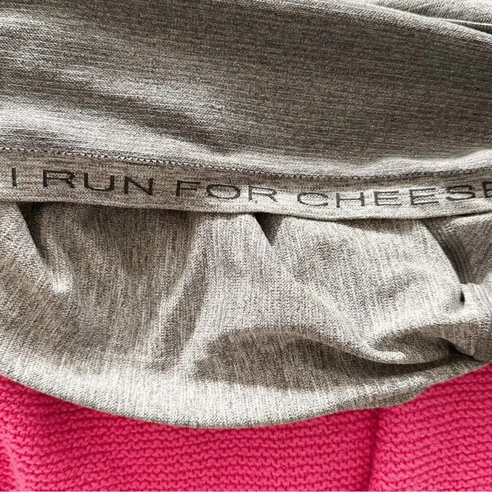 Lululemon Sparkly Run Swiftly Tech Long Sleeve Grey Heather Size 10 Shirt Top